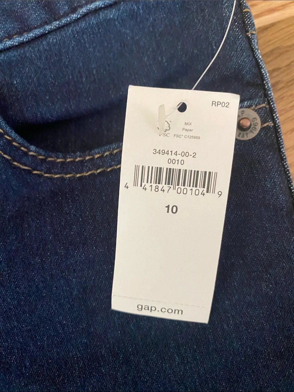 GAP Kids Navy Blue Super Skinny Jeans
